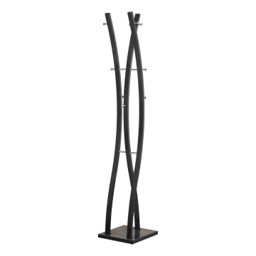 Appendiabiti a piantana VALET 179x35 cm, nero