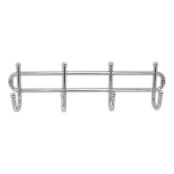 Appendiabiti da parete 10,5x37 cm cromo lucido