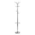 Appendiabiti da terra 30x181 cm cromo lucido
