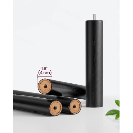 Appendiabiti da terra LINEA nero