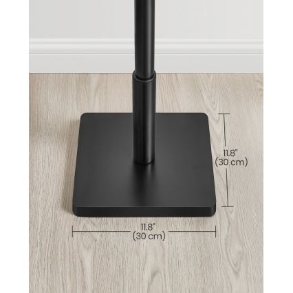 Appendiabiti da terra LINEA nero