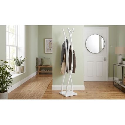 Appendiabiti da terra VALET 179x35 cm bianco