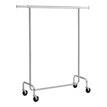Appendiabiti mobile da terra JEAN 110/150x160x45 cm argento
