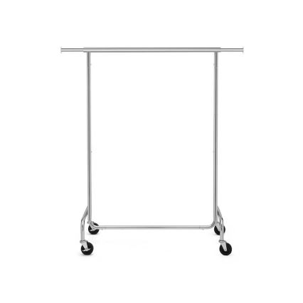 Appendiabiti mobile da terra JEAN 110/150x160x45 cm argento