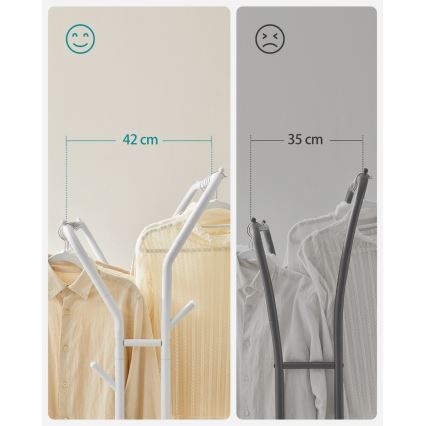 Appendiabiti mobile LINEA bianco