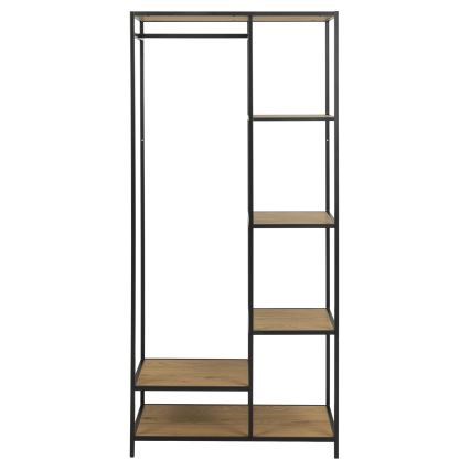 Appendiabiti SARON rovere/nero