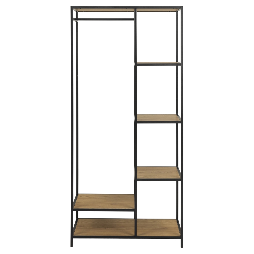 Appendiabiti SARON rovere/nero