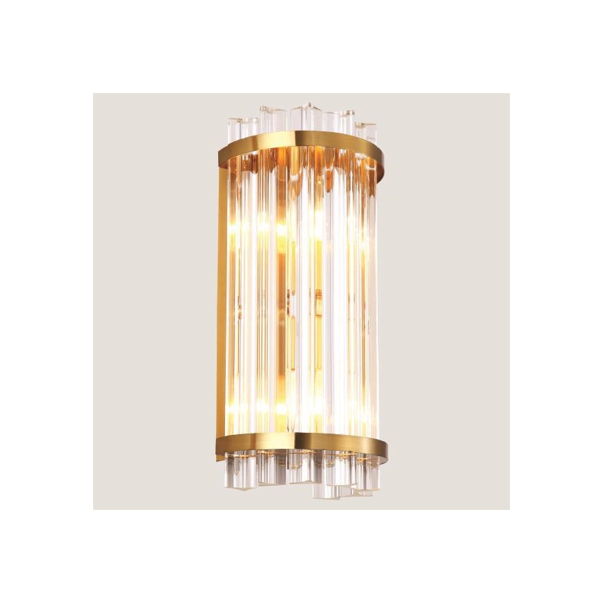 Applique 2xE14/7W/230V oro
