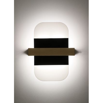 Applique a LED APRIL LED/6W/230V bianco/nero