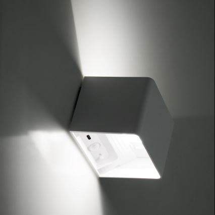 LED Dimmerabile muro touch chiaro con sensore MIRI LED/2,5W/3,7V 3000/4000/6400K 4000 mAh bianco