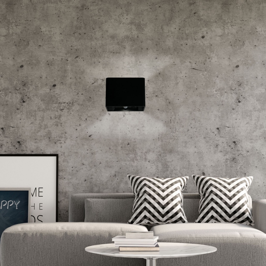 LED Dimmerabile muro touch chiaro con sensore MIRI LED/2,5W/3,7V 3000/4000/6400K 4000 mAh nero