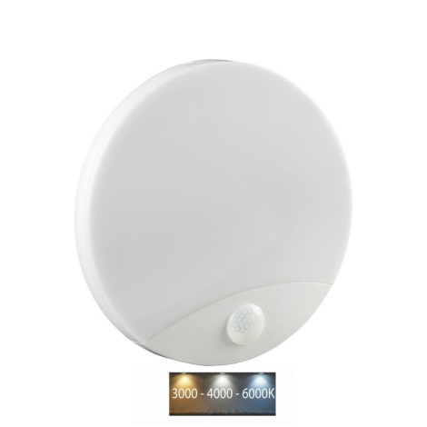 Applique a LED da bagno con sensore LED/15W/230V 3000/4000/6000K IP44 bianco