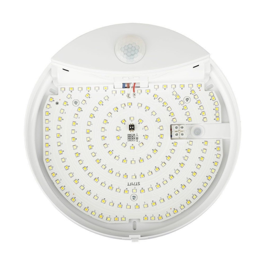 Applique a LED da bagno con sensore SAMSUNG CHIP LED/15W/230V 3000/4000/6000K IP44 bianco