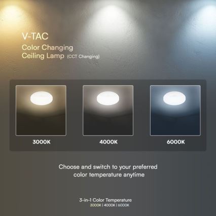 Applique a LED da bagno con sensore SAMSUNG CHIP LED/15W/230V 3000/4000/6000K IP44 bianco