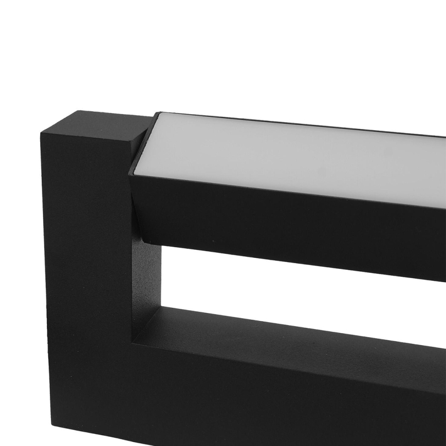 LED Flessibile Applique da esterno 2xLED/16W/230V IP54 90 cm nero