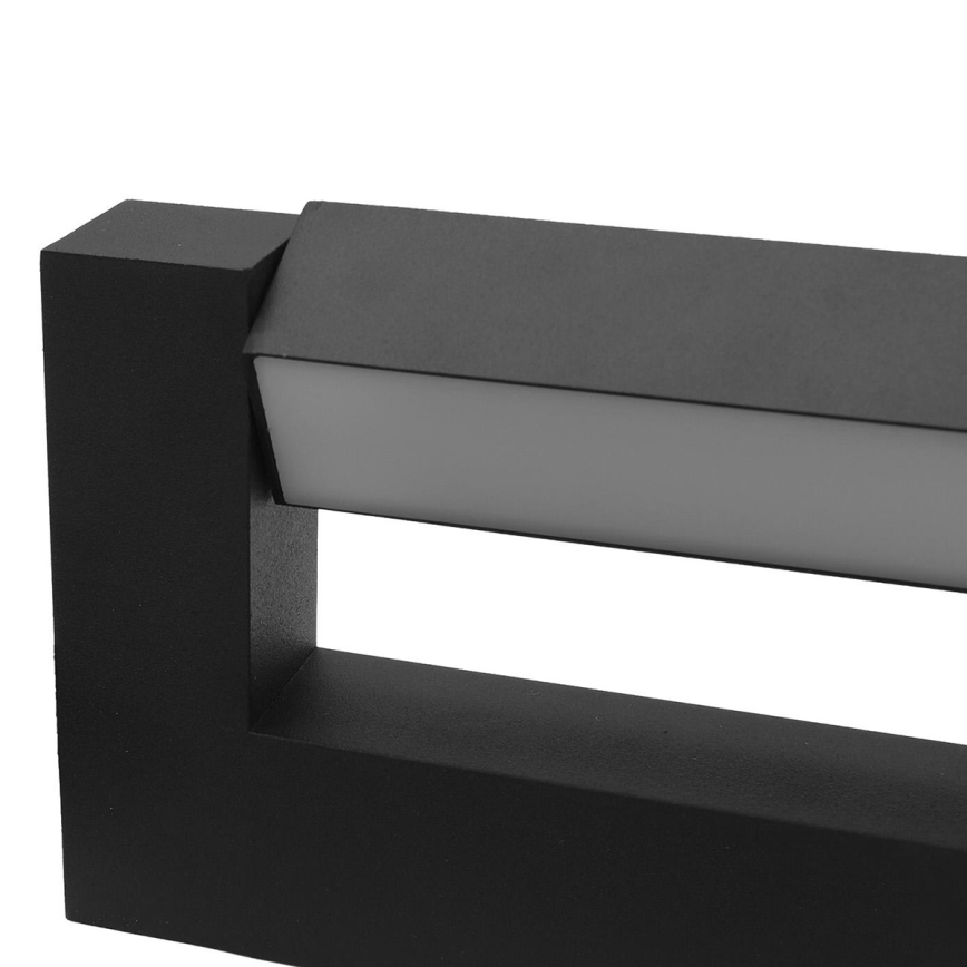 LED Flessibile Applique da esterno 2xLED/16W/230V IP54 90 cm nero
