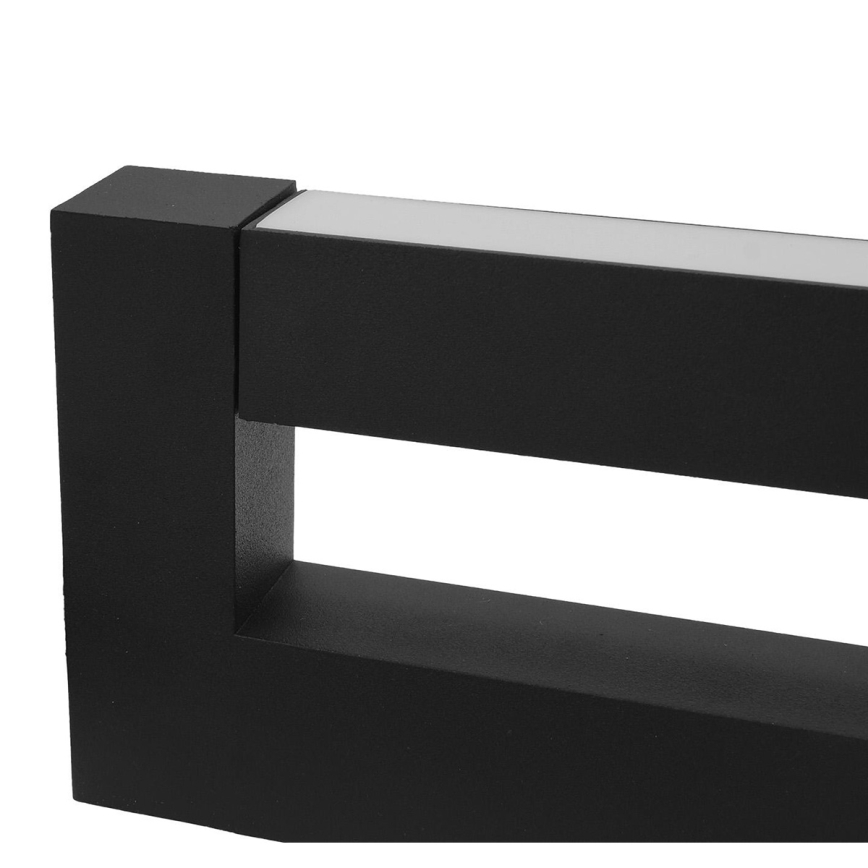 LED Flessibile Applique da esterno 2xLED/16W/230V IP54 90 cm nero