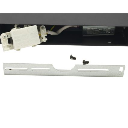 LED Flessibile Applique da esterno 2xLED/16W/230V IP54 90 cm nero