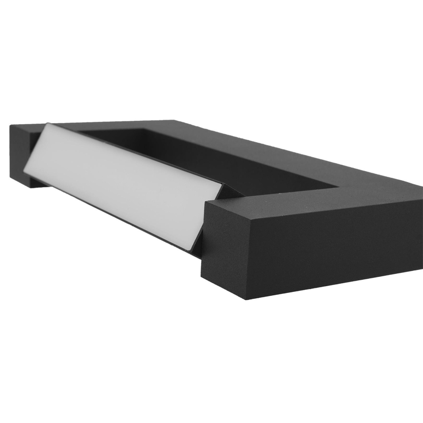 LED Flessibile Applique da esterno 2xLED/16W/230V IP54 90 cm nero