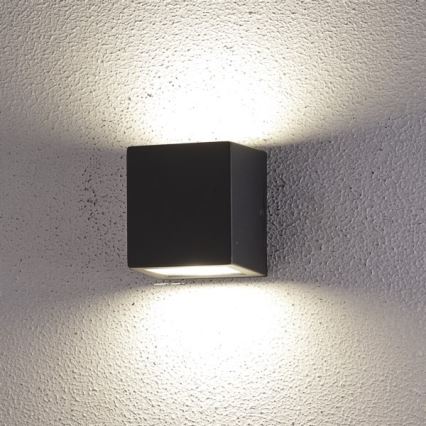 Applique a LED da esterno 2xLED/5W/230V 4000K IP54 nero