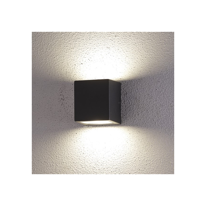 Applique a LED da esterno 2xLED/5W/230V 4000K IP54 nero
