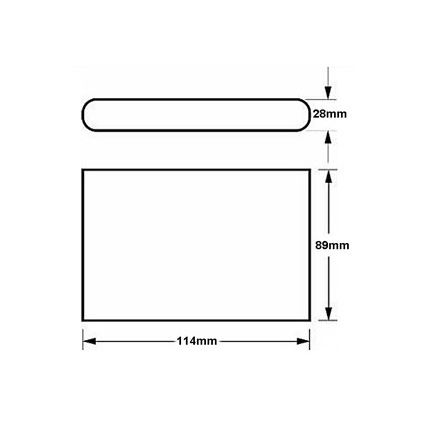 Applique a LED da esterno FLOW 2xLED/3W/230V IP54 nero