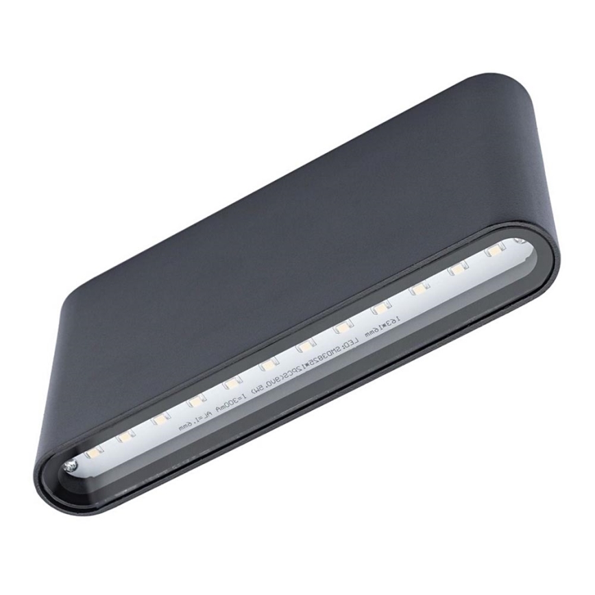 Applique a LED da esterno FLOW 2xLED/6W/230V IP54 nero