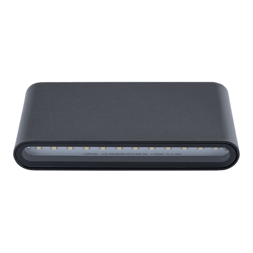Applique a LED da esterno FLOW 2xLED/6W/230V IP54 nero