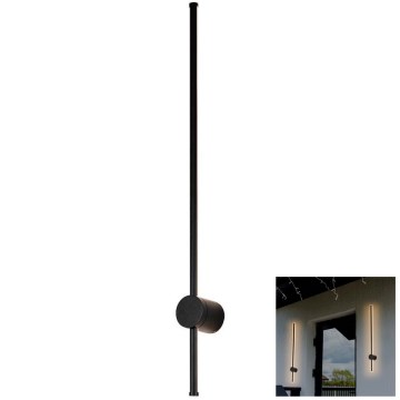 Applique a LED da esterno LED/12W/230V 3000K IP65 nero