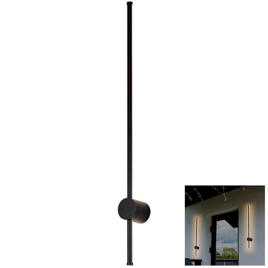 Applique a LED da esterno LED/12W/230V 3000K IP65 nero