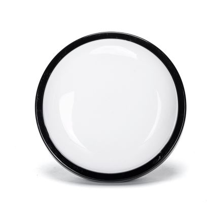 Applique a LED da esterno LED/15W/230V 6500K diametro 15,5 cm nero IP65