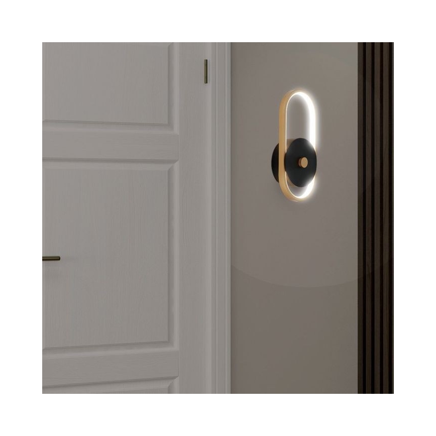 Applique a LED da esterno LED/15W/230V IP54 4000K ottone