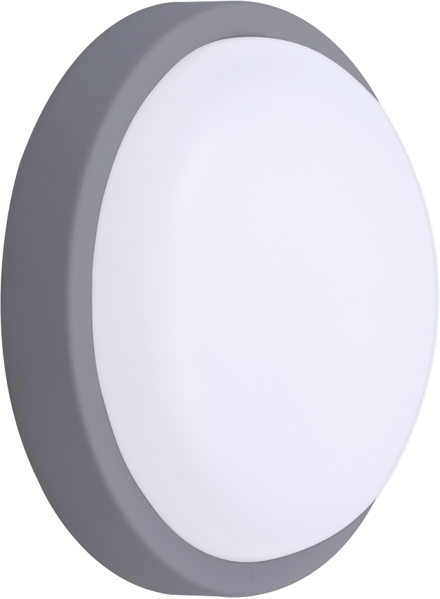 Applique a LED da esterno LED/20W/230V 4000K IP54 grigio arrotondato