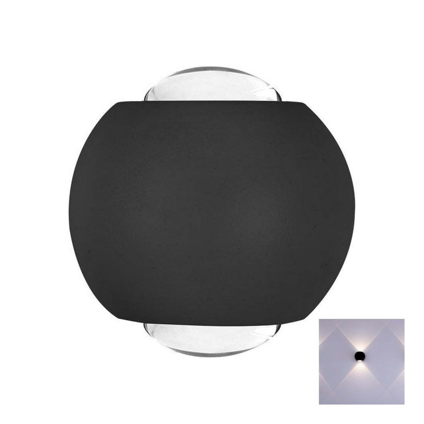 Applique a LED da esterno LED/2W/230V 3000K IP54 nero