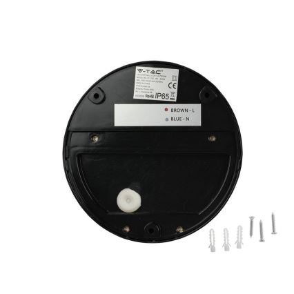 Applique a LED da esterno LED/3W/230V 4000K IP65 nero