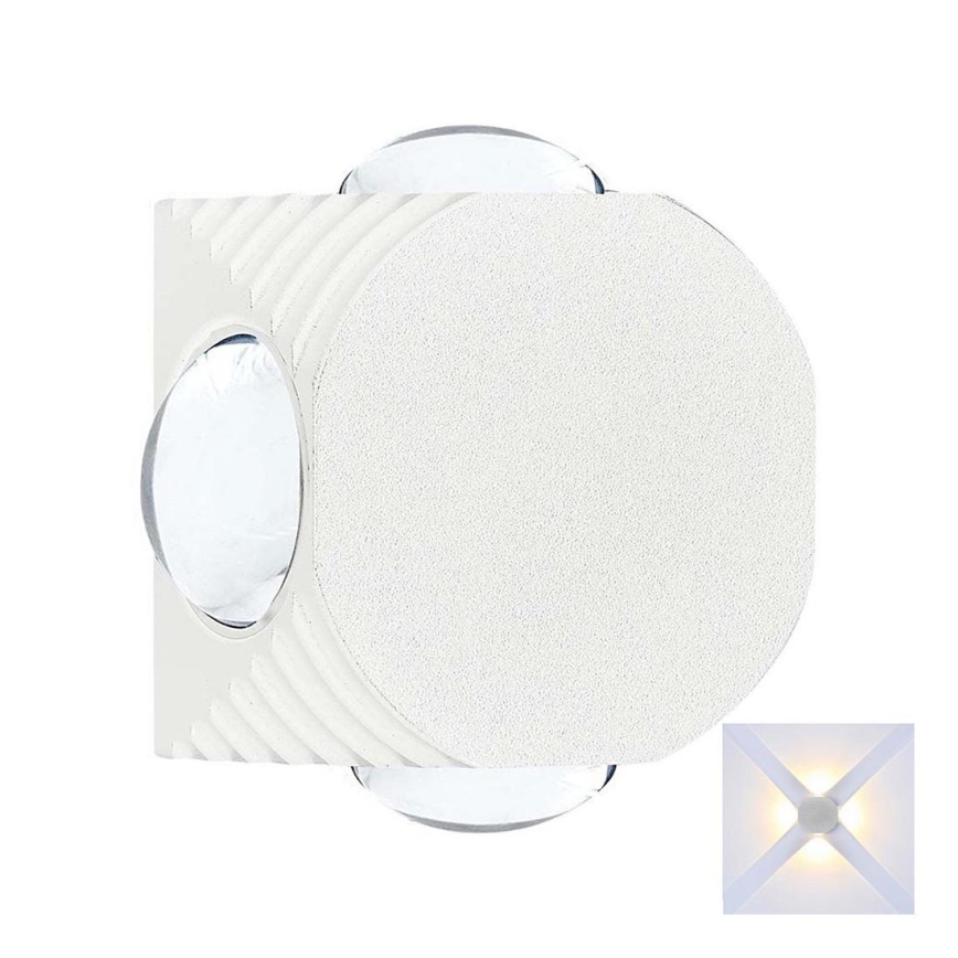 Applique a LED da esterno LED/4W/230V 3000K IP54 bianco