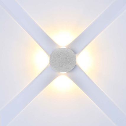 Applique a LED da esterno LED/4W/230V 3000K IP54 bianco