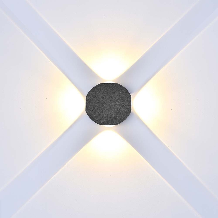 Applique a LED da esterno LED/4W/230V 3000K IP54 nero