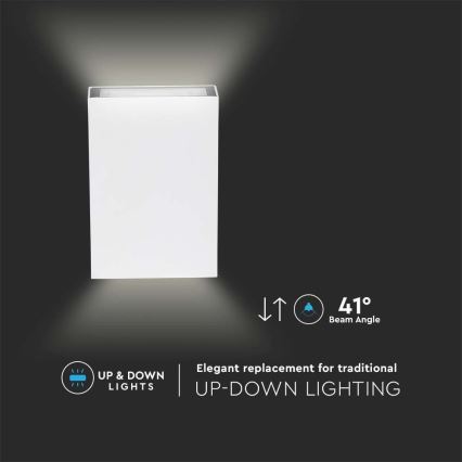 Applique a LED da esterno LED/4W/230V 3000K IP65 bianco