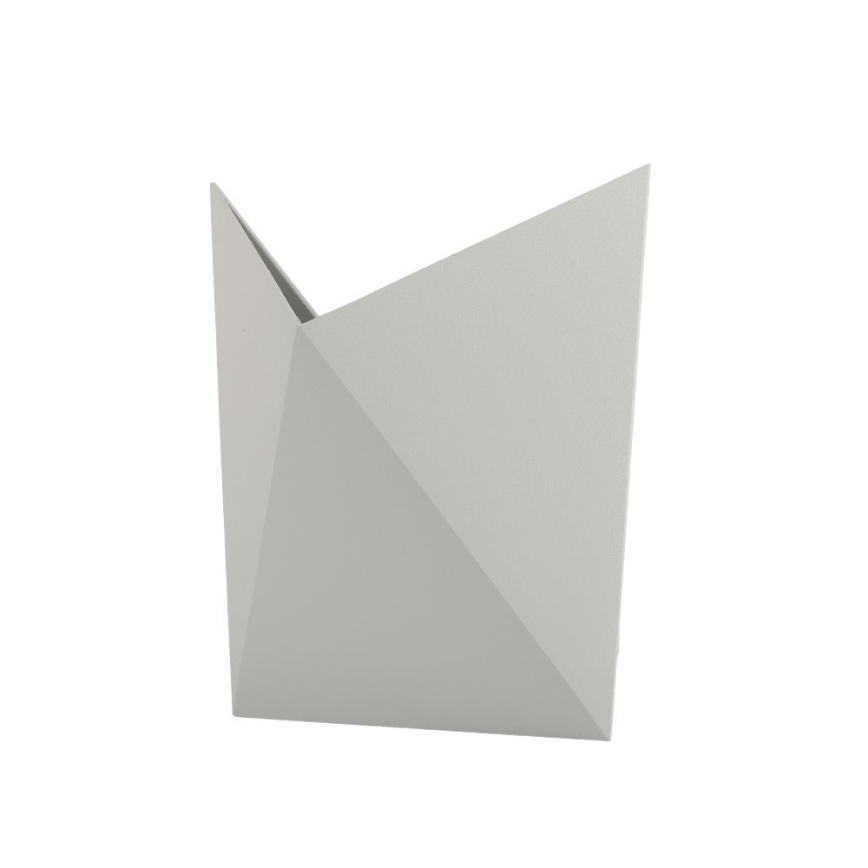 Applique a LED da esterno LED/5W/230V 3000K IP65 grigio