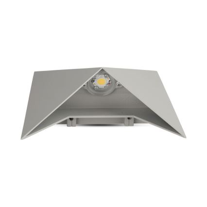Applique a LED da esterno LED/5W/230V 3000K IP65 grigio