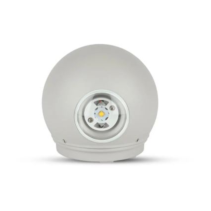 Applique a LED da esterno LED/6W/230V 3000K IP65 grigio