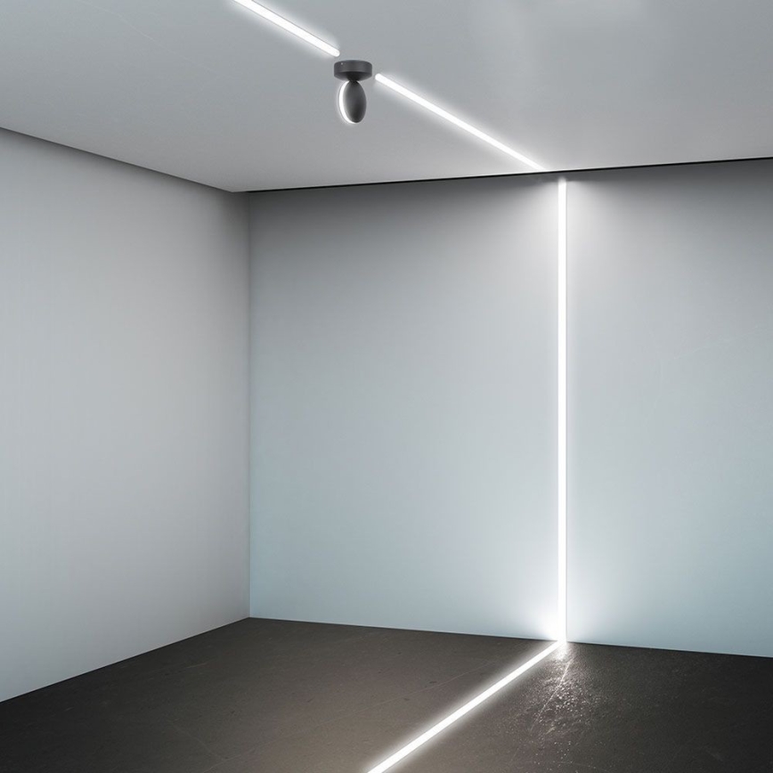 LED da esterno wall flexible chiaro LED/7W/230V 3000K IP65 nero