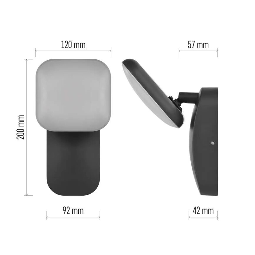 Applique a LED da esterno NIKA LED/12,5W/230V IP44