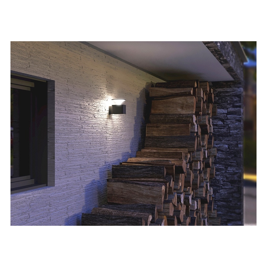 Applique a LED da esterno ORNELA LED/6W/230V 3000K IP54 antracite