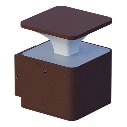 Applique a LED da esterno ORNELA LED/6W/230V 3000K IP54 marrone