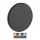 Applique a LED da esterno PIATTA LED/18W/230V 3000/4000/6000K diametro 25 cm IP44 nero