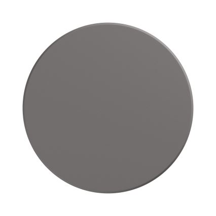 Applique a LED da esterno PIATTA LED/18W/230V 3000/4000/6000K diametro 25 cm IP44 grigio