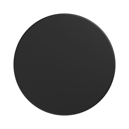 Applique a LED da esterno PIATTA LED/18W/230V 3000/4000/6000K diametro 25 cm IP44 nero