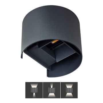 Applique a LED da esterno REKA LED/7W/230V IP54 antracite